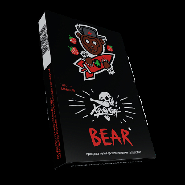 Табак Хулиган Bear Клубника С Елкой 25 грамм в Нижнем Новгороде