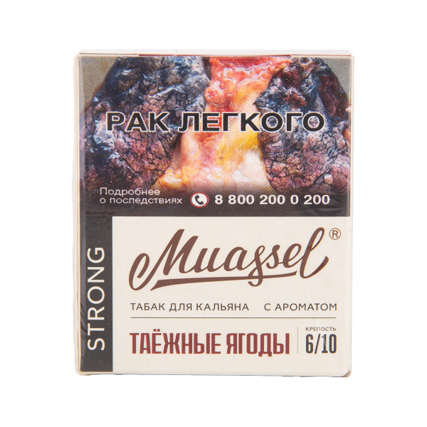 Табак Muassel Strong Таёжные Ягоды 40 грамм в Нижнем Новгороде