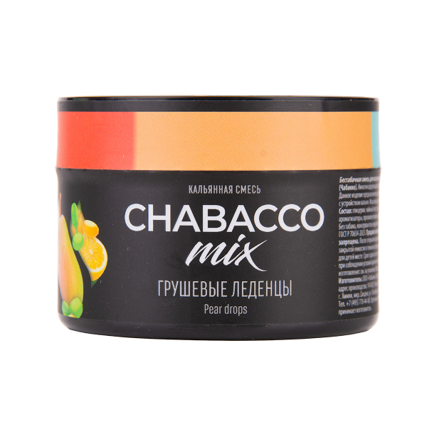 Бестабачная смесь Chabacco Mix Medium Pear Drops 40 грамм в Нижнем Новгороде