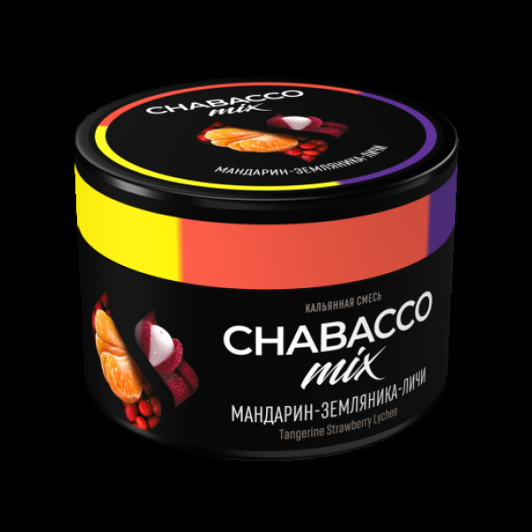 Бестабачная смесь Chabacco Mix Medium Tangerine Strawberry Lychee 40 грамм в Нижнем Новгороде