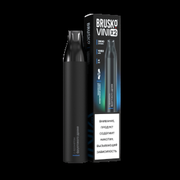 Электронка Brusko Vini X2 Фруктовое Драже 2800 затяжек в Нижнем Новгороде