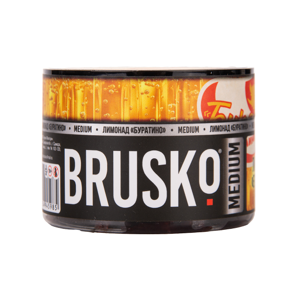 Бестабачная смесь Brusko Zero Лимонад  Буратино 50 грамм в Нижнем Новгороде
