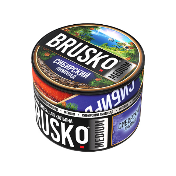 Бестабачная смесь Brusko Zero Сибирский Лимонад 50 грамм в Нижнем Новгороде