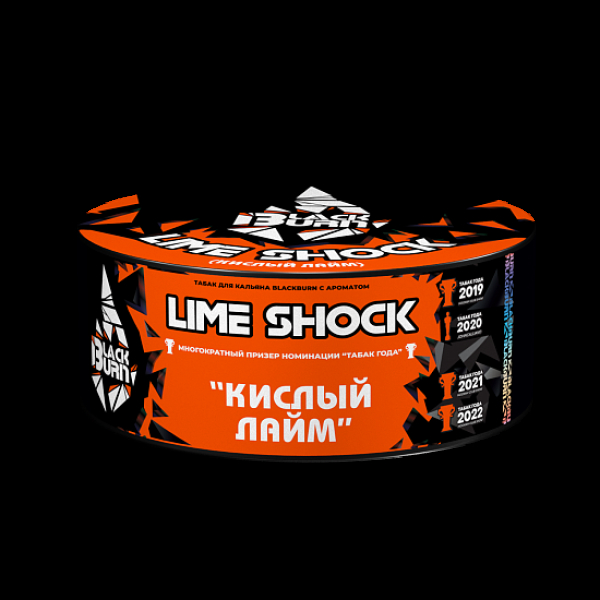 Табак BlackBurn Lime Shock 100 грамм в Нижнем Новгороде