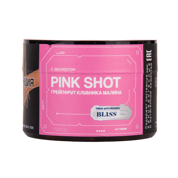 Табак BLISS Pink Shot 40 грамм в Нижнем Новгороде