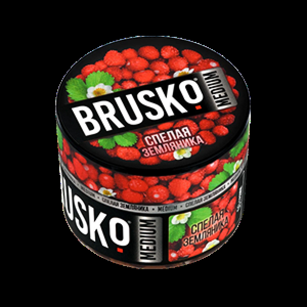 Бестабачная смесь Brusko Спелая Земляника 50 грамм в Нижнем Новгороде