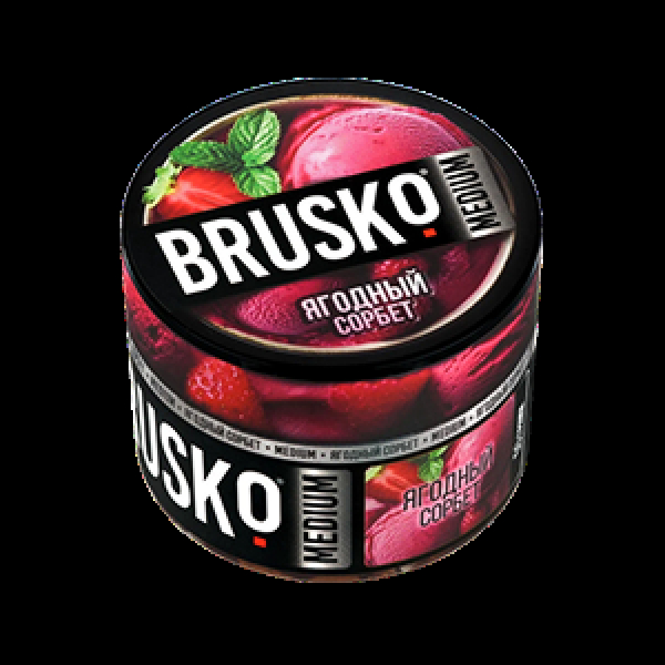 Бестабачная смесь Brusko Ягодный Сорбет 50 грамм в Нижнем Новгороде