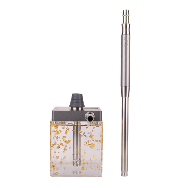 Кальян Hoob Subatom Space Grey X Ss | Cube Mini Gold в Нижнем Новгороде