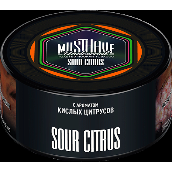 Табак Must Have Sour Citrus 125 грамм в Нижнем Новгороде