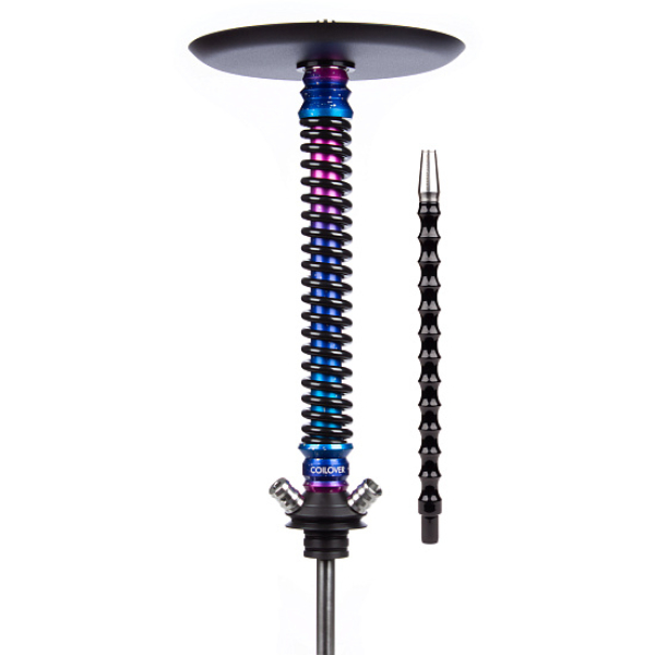 Кальян Mamay Customs Coilover Big Anod Blue Space Черный Глянец в Нижнем Новгороде