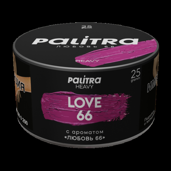 Табак Palitra Heavy Любовь 66 Love 66 25 грамм в Нижнем Новгороде