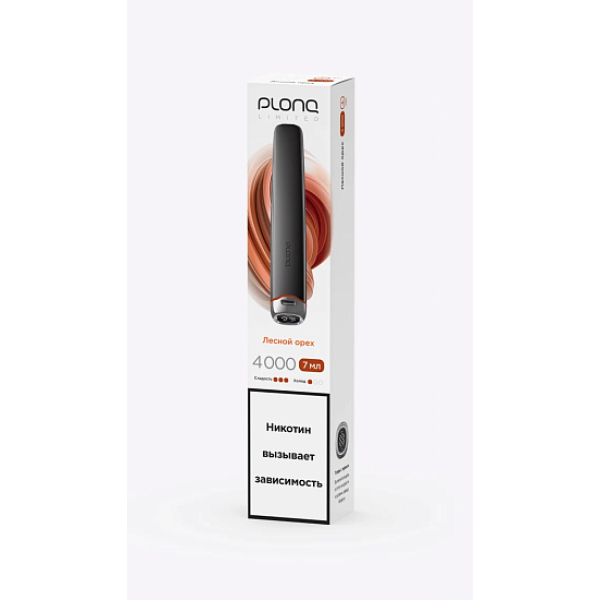 Электронка Plonq Plus Pro Black Лесной Орех 4000 затяжек в Нижнем Новгороде