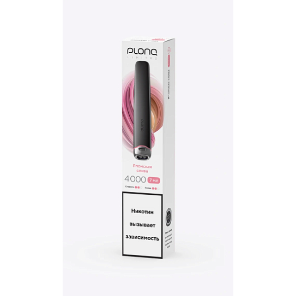 Электронка Plonq Plus Pro Black Японская Слива 4000 затяжек в Нижнем Новгороде