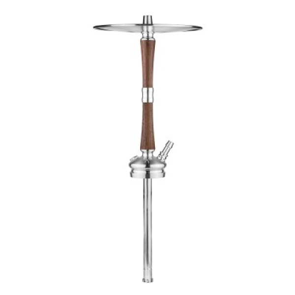 Кальян Hoob Go Pro Wood American Walnut Stainless Steel в Нижнем Новгороде